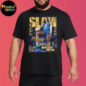Nothing Compares To Minnesota Lynx Superstar Napheesa Collier On Cover SLAM 257 The Gold Metal Editions Unisex T-Shirt