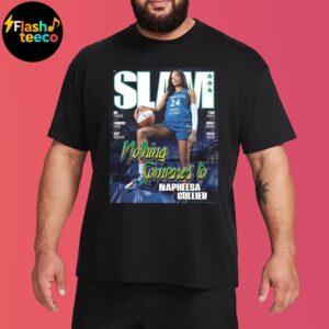 Nothing Compares To Minnesota Lynx Superstar Napheesa Collier On Cover SLAM 257 Unisex T-Shirt