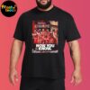 Guns N Roses Trondheim Norway 2025 World Tour Poster Show At Dahls Arena On July 2 2025 Unisex T-Shirt