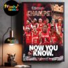 Indiana Fever Are 2025 WNBA Commissioner’s Cup Champions Wall Art Home Decor Poster Canvas